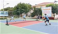 Khai mạc Giải bóng chuyền hơi, pickleball chào mừng 80 năm Ngày truyền thống LLVT Quân khu và Cục Chính trị